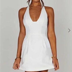 NWT Babyboo Elegant White Harper Dress